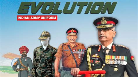 The Evolution Of The Indian Army Uniform - YouTube