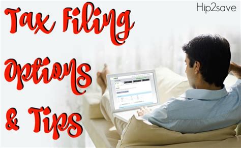 Tax Filing Options & Tips Round-Up