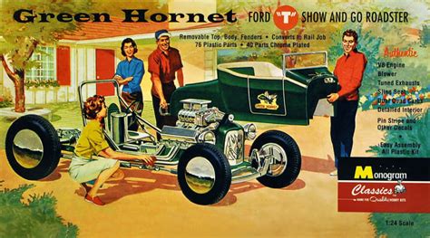 Monogram #85-0061 1/24 Green Hornet Ford T Roadster