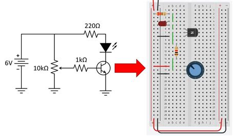 Convert Circuit Diagram To Breadboard