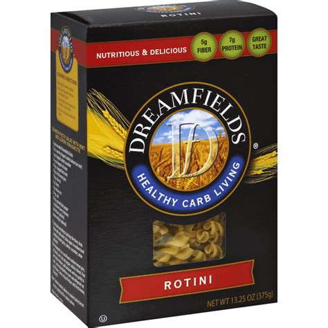 Dreamfields® Rotini Pasta 13.25 oz. Box | Pasta & Noodles | Superlo Foods