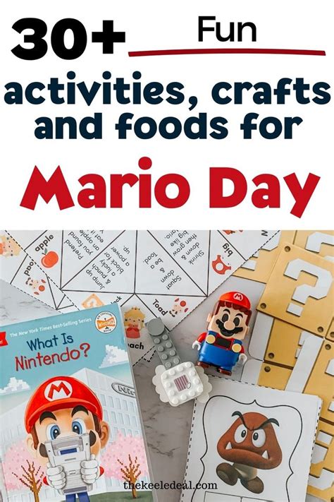 30+ Fun Mario Day Activities for Kids