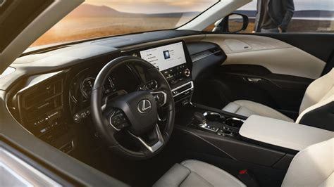 All-new Lexus RX: luxury expressed in interior design simplicity ...