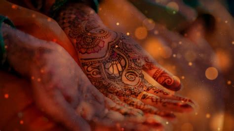 Best Bride Mehndi Haldi Jewellery Wedding Invitation Video Background ...