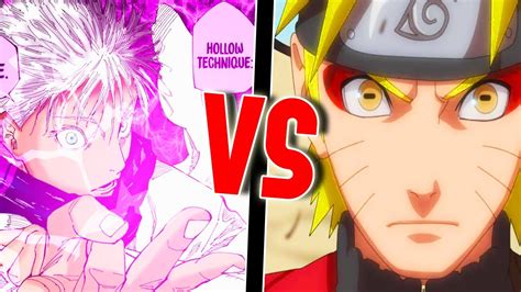 Gojo vs Naruto| isn't close surprisingly - YouTube