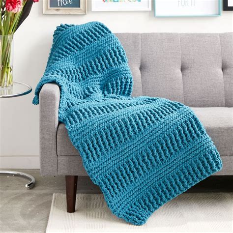 Knitting Patterns Bernat Blanket Yarn - Mikes Nature