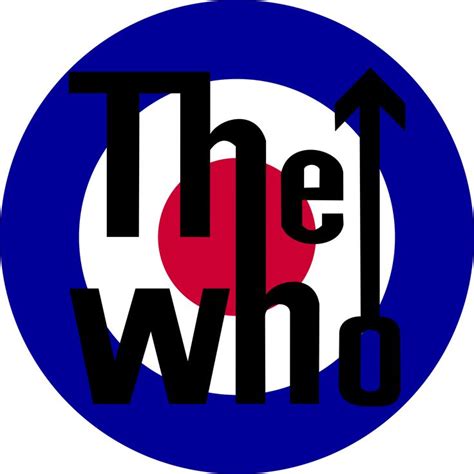 The Who logo | Rock band logos, Band logos, Rock bands