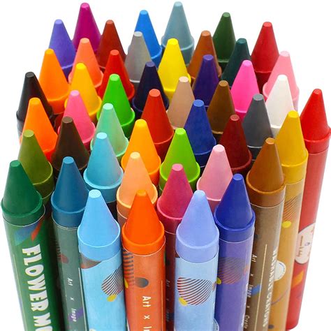 Large Crayons for Kids Ages 2-4 48 Colors Nontoxic Crayons | Etsy