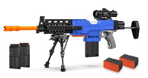 Buy SnowCinda Toy for Nerf s Full Auto Sniper with 100 Darts Automatic ...