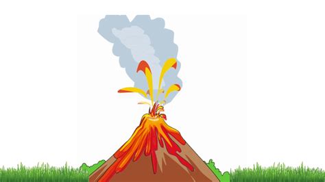 How to make a volcano eruption animation in Microsoft PowerPoint ...