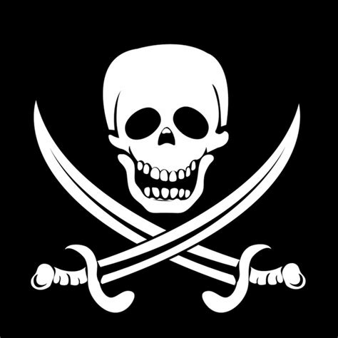 Pirate flag Free vector in Adobe Illustrator ai ( .AI ), Encapsulated ...