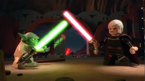 Lego Star Wars Yoda Vs Count Dooku