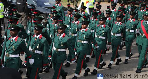 Colourful Military Parade At Democracy Day Celebration – Channels ...