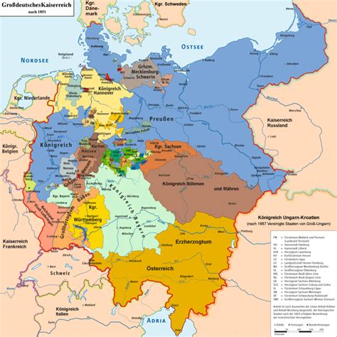 Map Of Germany 1848 - Freddi Bernardina