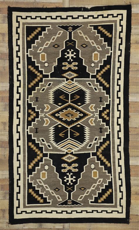 6 x 10 Antique Navajo Kilim Rug 77275