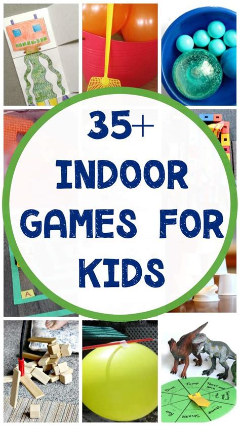 Fun Indoor Games for Kids When they are Stuck Inside