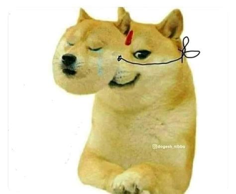 Muscel Doge And Cheems Template