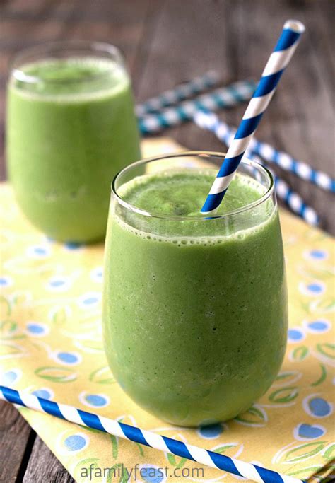 Honeydew Melon Smoothie - A Family Feast