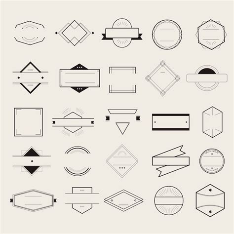 Logo Shapes - Free Vectors & PSDs to Download