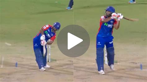 [Watch] Rishabh Pant Turns MS Dhoni As His Helicopter Shot Lands In The ...