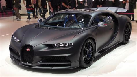 110th Anniversary Limited Bugatti Chiron Sport Black Mate (4K ...