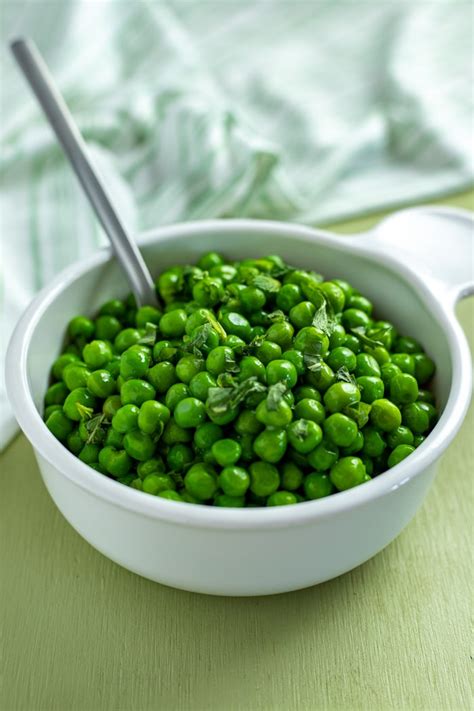 Minted Peas - An Irish and English Side Dish