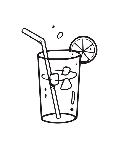 Top 79+ cold drink sketch best - seven.edu.vn