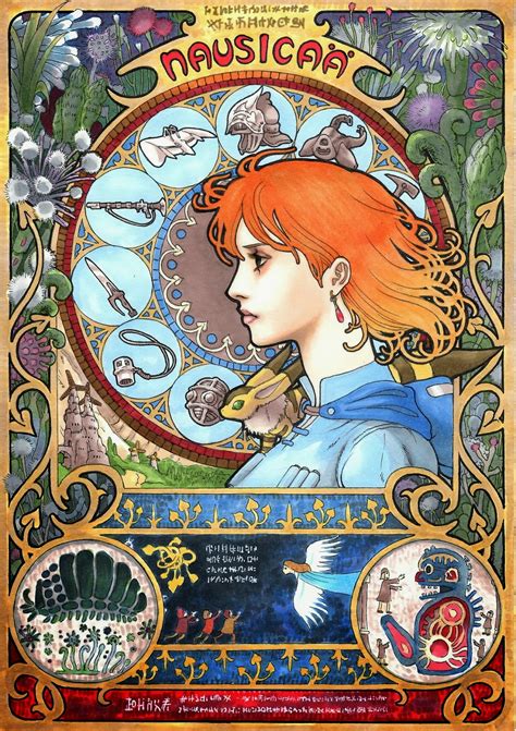 Ghibli Blog: Studio Ghibli, Animation and the Movies: Art Nouveau ...