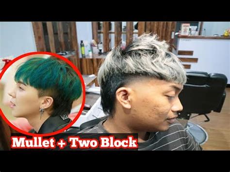 Tutorial Mullet With Two block Haircut / Hair Transformation 2021 - YouTube