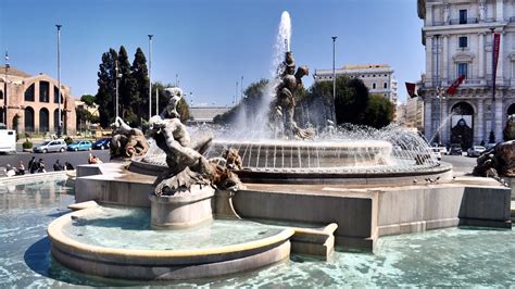 Fountain of the Naiads, Piazza della Repubblica, Rome, Laz… | Flickr