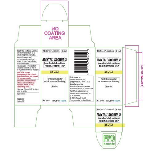 Amytal Sodium: Package Insert - Drugs.com