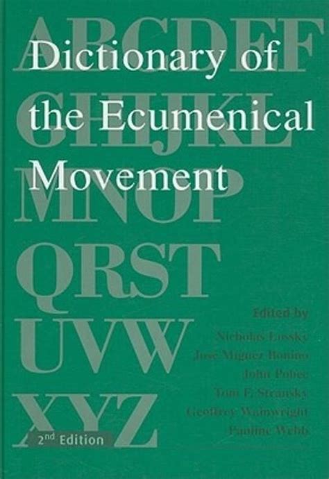 Dictionary of the ecumenical movement | Oxfam Shop