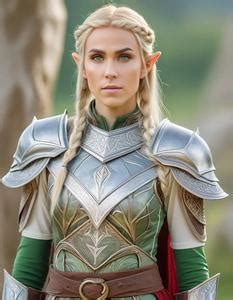 Female Elf Warrior Face Swap ID:1023548