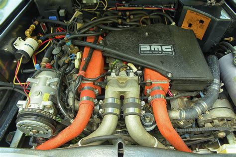 1983 DeLorean Engine Photograph by Mike Martin