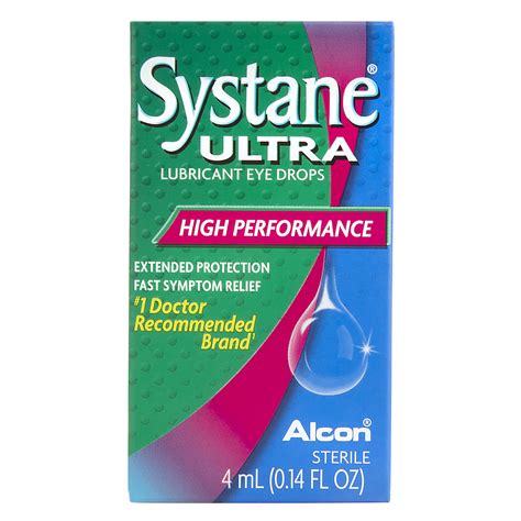 SYSTANE ULTRA Lubricant Eye Drops for Dry Eye Symptoms, 4mL - Walmart ...