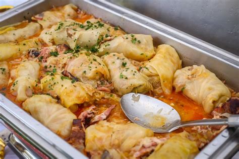 Cooked Sarma stock photo. Image of buffet, gourmet, cooked - 161864310