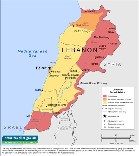 Lebanon Travel Advice & Safety | Smartraveller