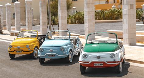 You Can Now Rent Electric Vintage Fiat 500's To Drive Through Italy In ...