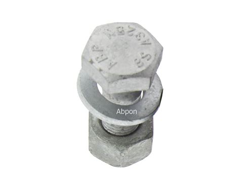 Heavy Hexagon Head Bolt Astm-A325+Nut:A563+Washer:F436 Hot Dip ...