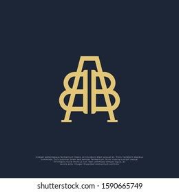 Ab Monogram Logo Design Inspiration Vector Stock Vector (Royalty Free ...