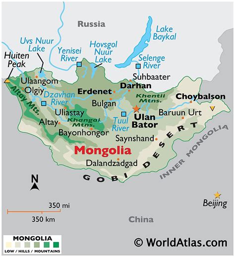 Mongolia Maps & Facts - World Atlas