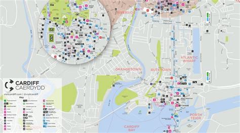 Cardiff City Centre Map | Campus Map