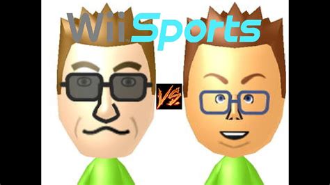 Steve Vs Oscar Wii Sports Baseball - YouTube