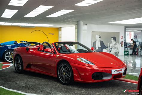 Luxury red Ferrari F430 Spider for sale