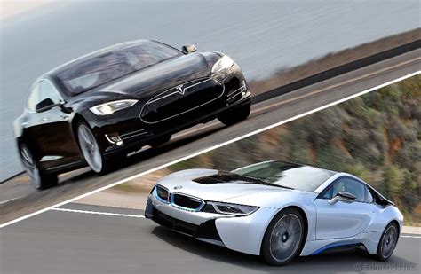 BMW i8 Confronts Tesla Model S in Video Test Drive | BMWCoop