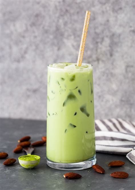 DIY Iced Matcha Green Tea Latte | Gimme Delicious