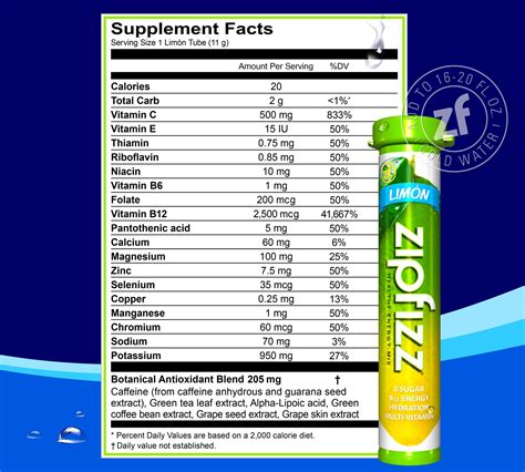 Zipfizz Healthy Energy Drink Mix, 30 Tubes | Healthy energy drinks ...