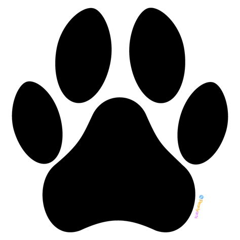 FREE Dog Paw Print Clipart (Royalty-free) | Pearly Arts