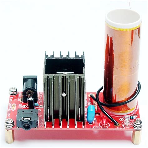 DIY Mini Tesla Coil Kit Music Tesla Coil Wireless Transmission Physical ...