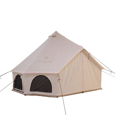 The 16' White Duck Avalon Traditional Canvas Bell Tent